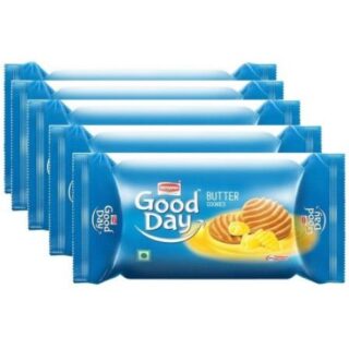 Britannia Good Day Butter Cookies 75g (Pack Of 5)